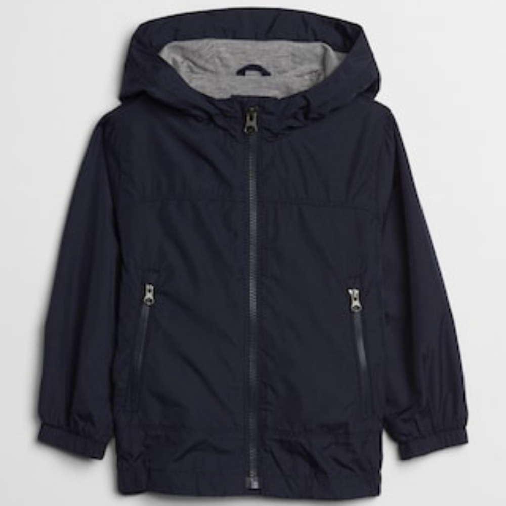 Gap Jersey Lined Windbreaker Jacket Size Medium